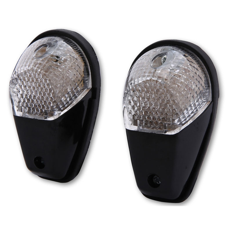 Blinker na motorku Highsider Smart LED čierno-číry