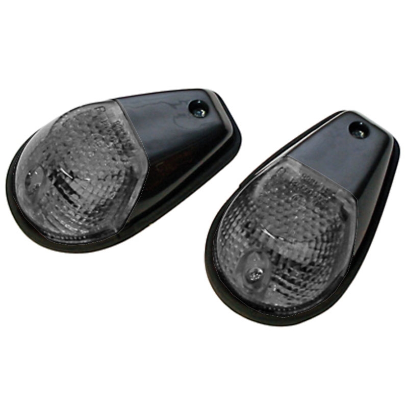 Blinker na motorku Highsider Smart 12V/21W čierno-dymový