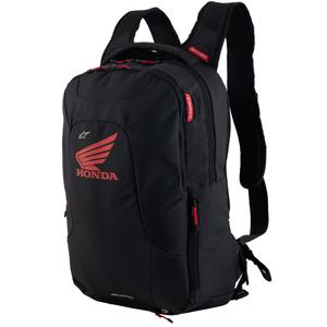 Batoh na motorku Alpinestars City Hunter V2 kolekcia Honda čierno-červený 22 l