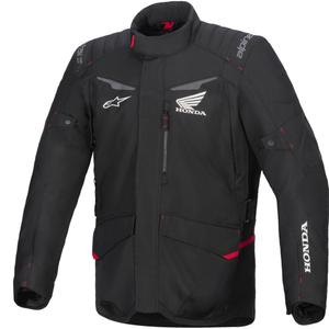 Bunda na motorku Alpinestars ST-1 Waterproof kolekcia Honda čierno-červená