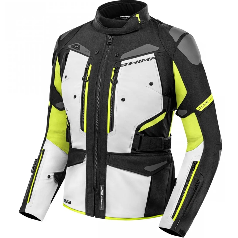Dámska bunda na motorku Shima Dune fluo žltá