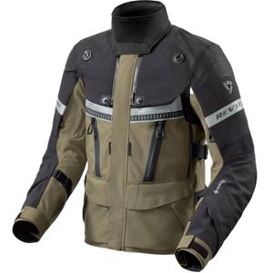 Bunda na motorku Revit Dominator 3 GTX čierno-zelená