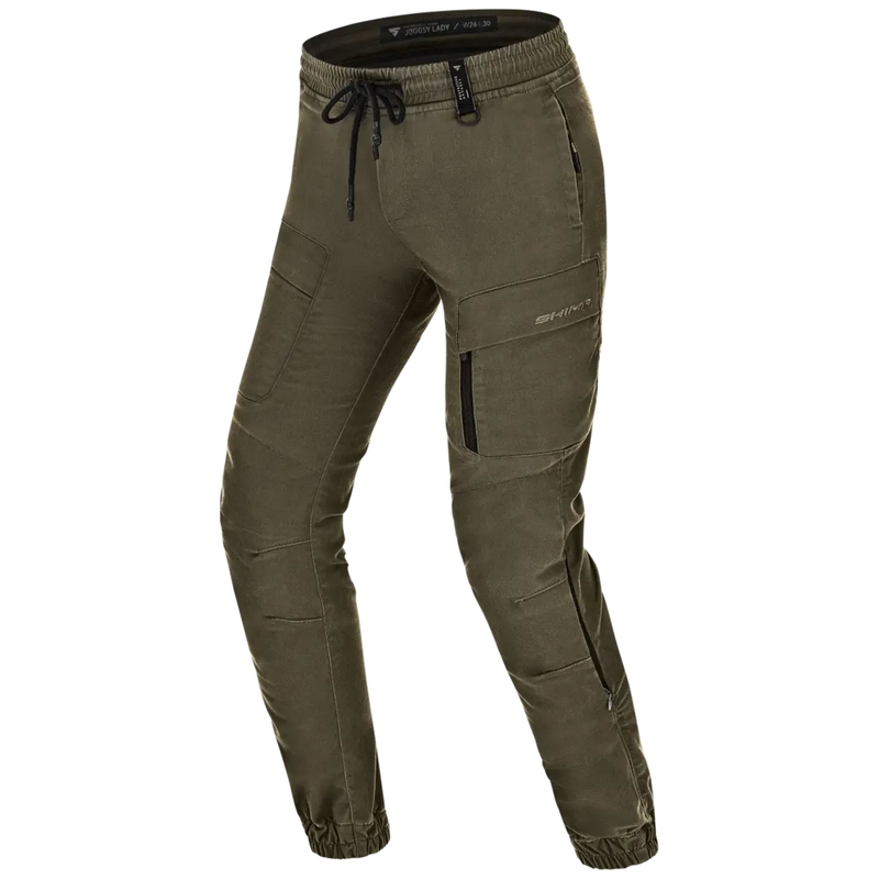 Dámske nohavice na motorku Shima Joggsy khaki
