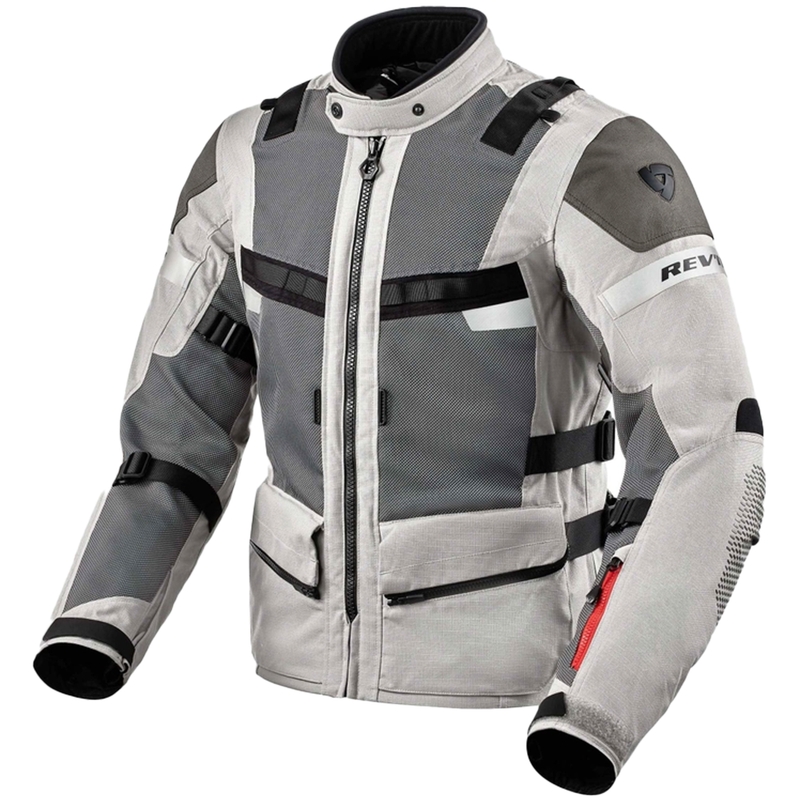 Bunda na motocykel Revit Cayenne 2 strieborná