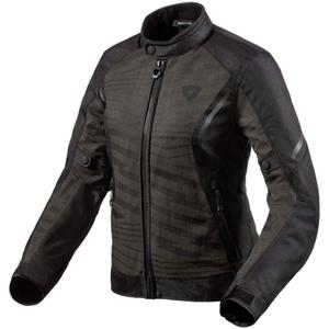 Dámska bunda na motocykel Revit Torque 2 H2O čierno-antracitová