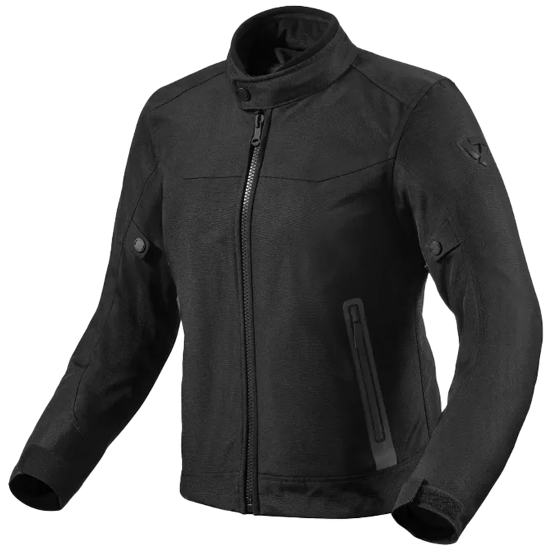 Dámska bunda na motocykel Revit Shade H2O čierna