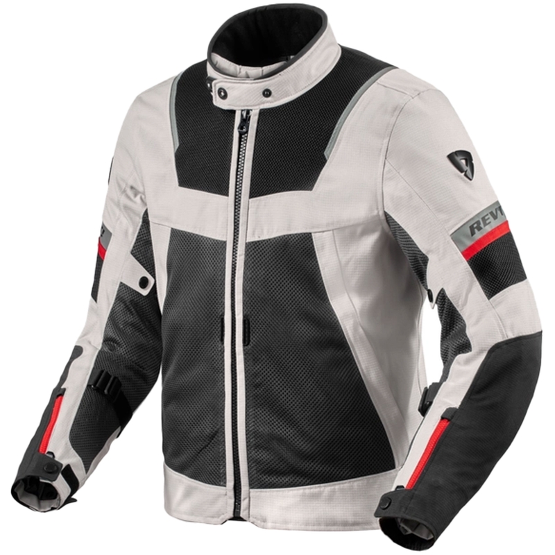 Bunda na motorku Revit Tornado 4 H2O čierno-strieborná