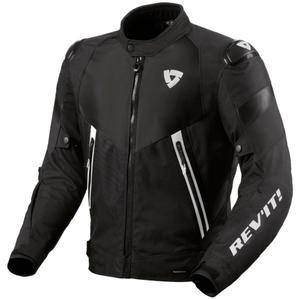 Bunda na motorku Revit Control H2O čierno-biela