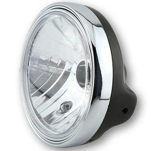 Hlavné svetlo Highsider Smart LTD 7 s čírym sklom čierne