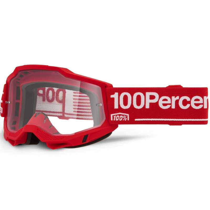 Motokrosové okuliare 100% Accuri 2 Wolg s čírym plexi