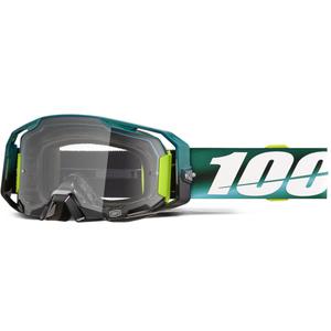 Motokrosové okuliare 100% ARmatic Polarity s čírym plexi