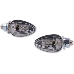 Blinkre na motorku Highsider Smart Drop LED čierne