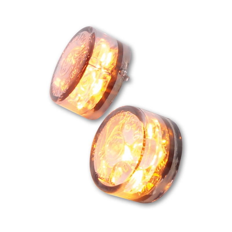 Blinkre na motorku Highsider Smart Module Sixteen LED dymovo sivé