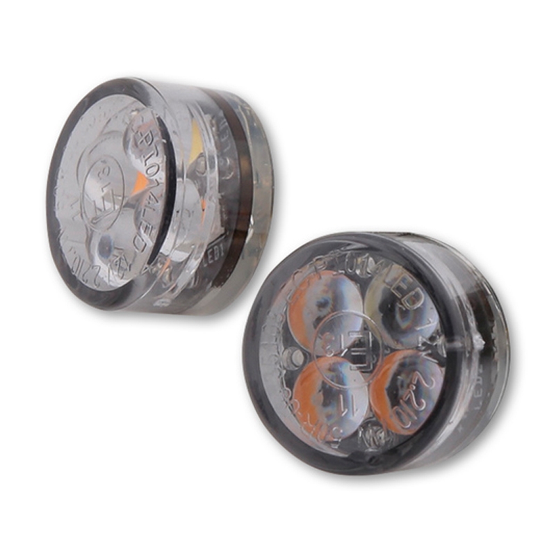 Blinkre na motorku Highsider Smart Module Sixteen LED 2v1 dymovo šedej