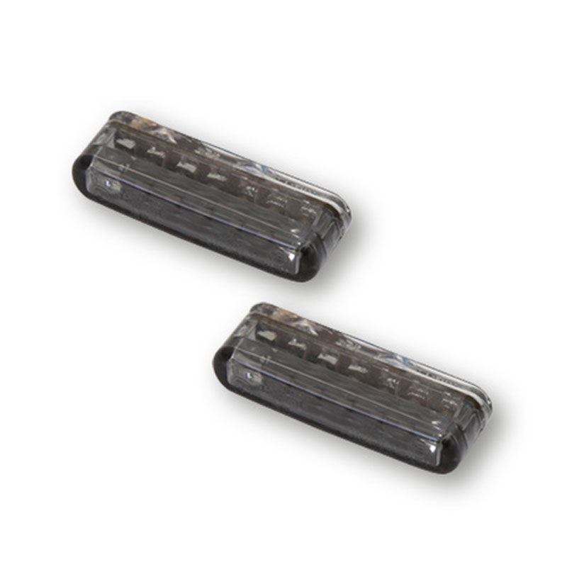 Blinkre na motorku Highsider Smart Shorty LED 3v1 čierne