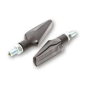 Blinkre na motorku Highsider Smart Fineline LED 3v1 čierne