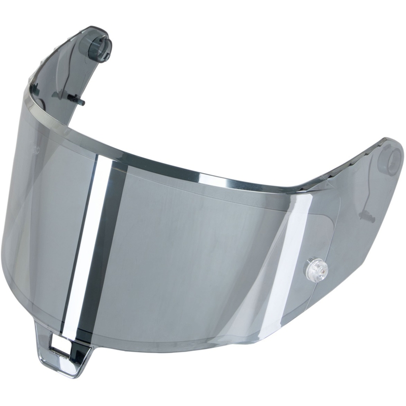 Plexi pre helmy na motorku Alpinestars Supertech R10 zrkadlovo tmavo strieborné