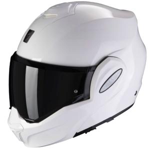 Preklápacia prilba Scorpion EXO-TECH EVO bielá lesklá