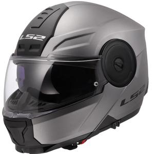 Výklopná helma na motorku LS2 FF902 Scope II Solid matná titánová
