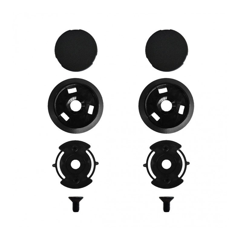 Náhradné príslušenstvo k plexi prilieb Nexx Y.10 čierne