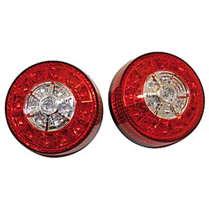 Zadné svetlo na štvorkolku Highsider Smart LED 3v1 čierno-červené