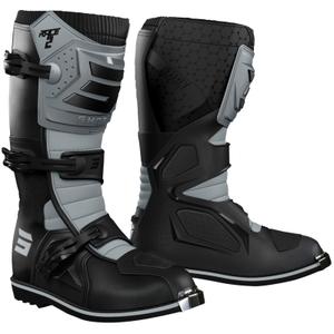 Topánky na motocykel Shot Race 2 čierno-sivé
