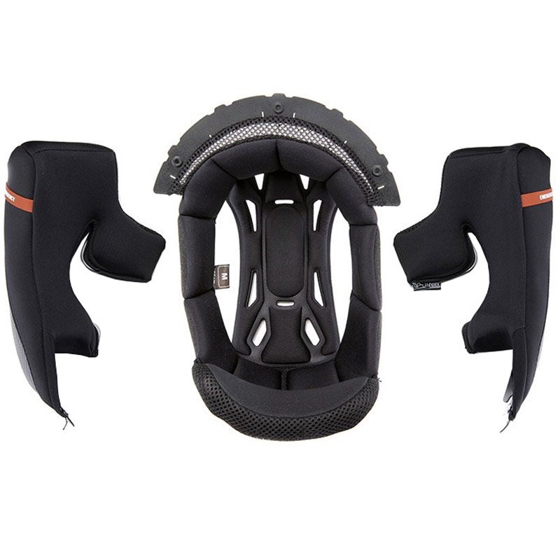 Interiér pre helmy Scorpion Exo-Tech CARBON/EVO/PRO čierny