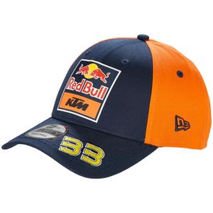 Tímová šiltovka KTM Red Bull Racing - Brad Binder tmavo modro-oranžová