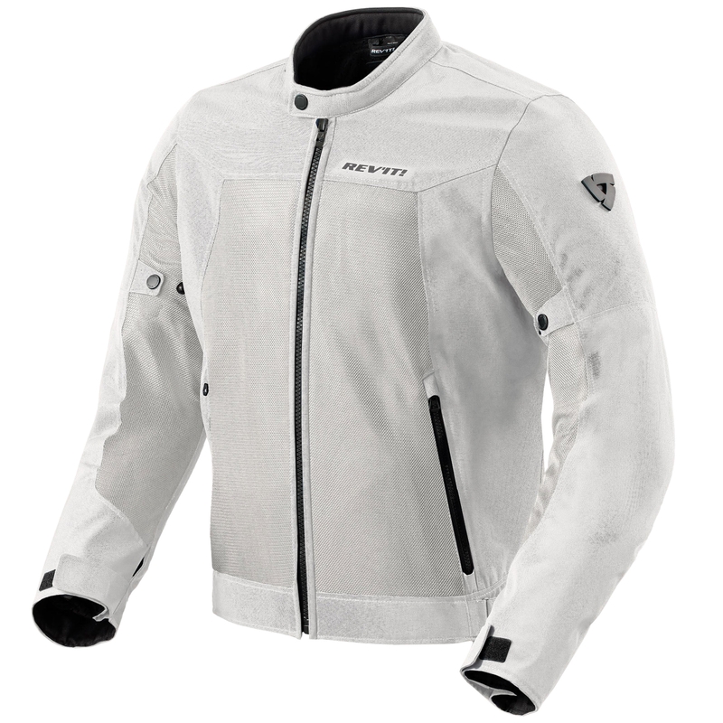 Bunda na motocykel Revit Eclipse 2 strieborná