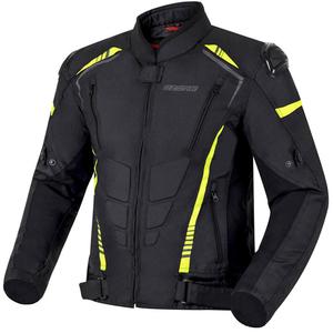Bunda na motocykel Ozone Pulse čierno-fluo žltá
