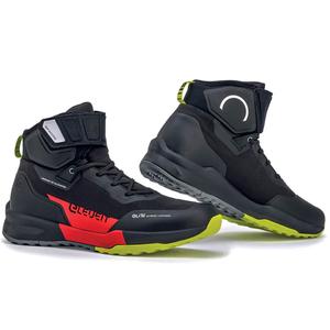 Čižmy na motorku Eleveit STRATOS E-Dry čierno-červené