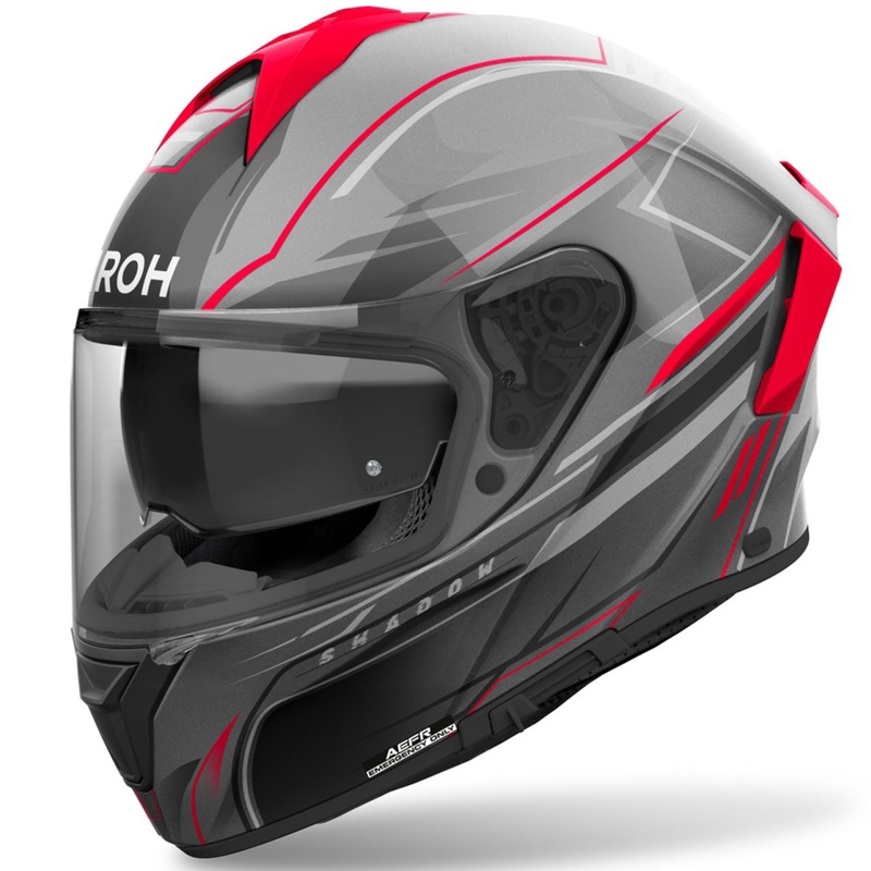 Integrálna helma na motorku Airoh SPARK 2 Shadow lesklá červená