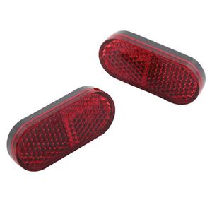 Univerzálna odrazka Highsider Smart so samolepiacou fóliou 50x22 mm červená