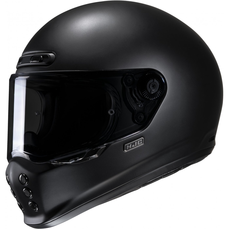 Integrálna prilba na motocykel HJC V10 Solid semi flat čierná - II. akosť