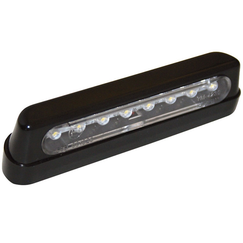 Osvetlenie ŠPZ Highsider Smart LED čierno-dymové