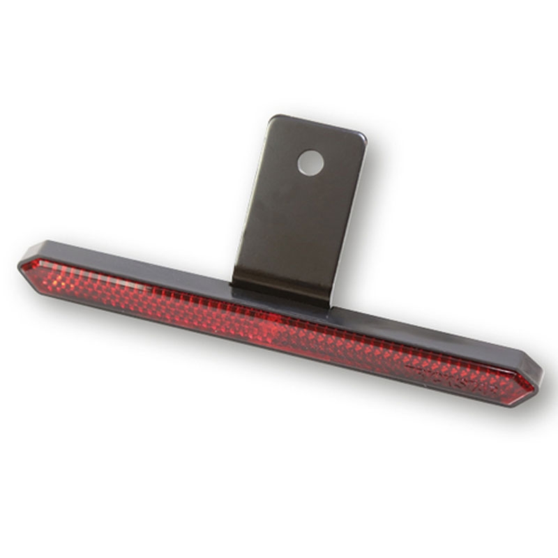 Odrazka Highsider Smart s držiakom 132 x 13 mm červená