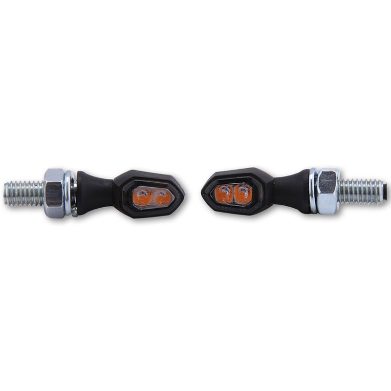 Blinkre na motorku Highsider Smart Crumb LED čierno-dymové