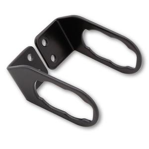 Držiak originálnych smeroviek Highsider Pro pre ŠPZ motoriek Kawasaki čierny