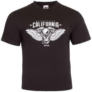 Tričko RSA Motorcycles California čierne