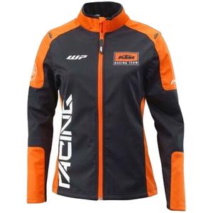 Dámska softshellová bunda KTM Team čierno-oranžová