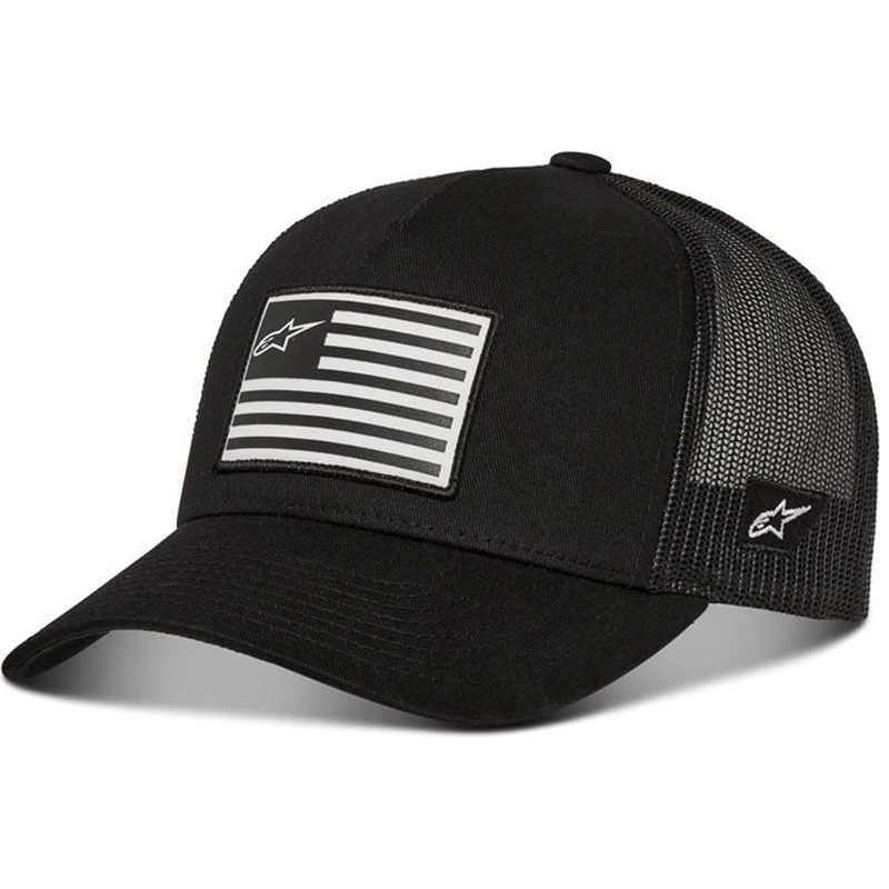 Šiltovka Alpinestars Flag Snap Hat čierna