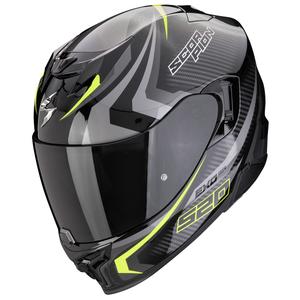 Integrálna helma na motorku Scorpion EXO-520 EVO AIR TERRA čierno-strieborno-fluo žltá výpredaj
