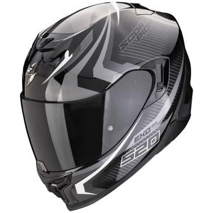 Integrálna helma na motorku Scorpion EXO-520 EVO AIR TERRA čierno-strieborno-biela výpredaj