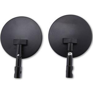 Zrkadlá na konce riadidiel Highsider Superbike čierne 2 ks