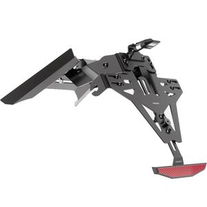 Držiak ŠPZ s osvetlením Highsider License Akron RS PRO KTM 1290 SUPER DUKE GT ABS čierny