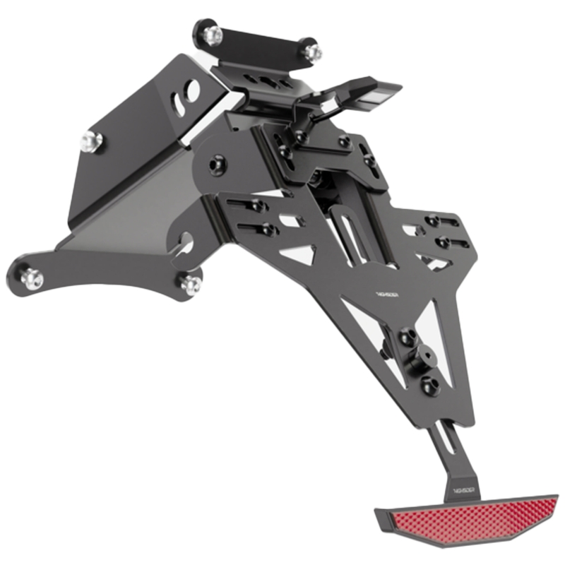 Držiak ŠPZ s osvetlením Highsider Akron RS PRO HUSQVARNA 701 čierny