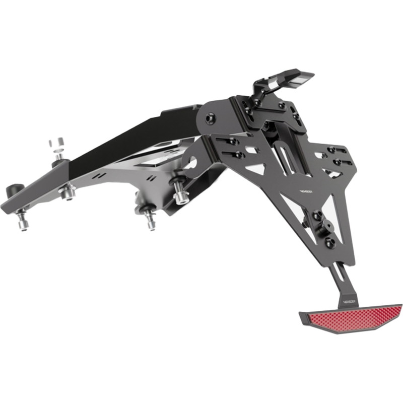 Držiak ŠPZ s osvetlením Highsider Akron RS PRO HUSQVARNA 401 čierny