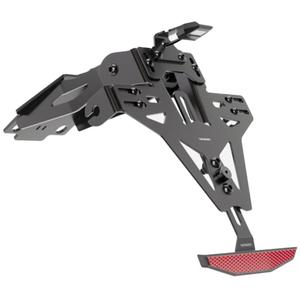 Držiak ŠPZ s osvetlením Highsider Akron RS PRO Yamaha YZF-R3 (ABS) čierny