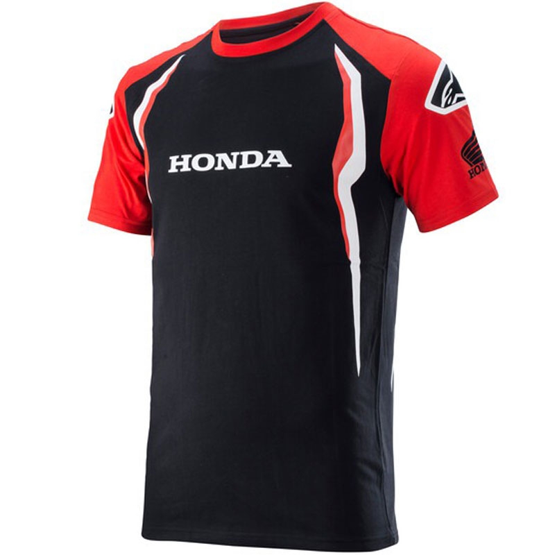 Tričko Alpinestars Honda červeno-čierne