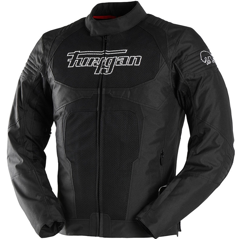 Bunda na motorku Furygan WB08 Vented + čierno-biela